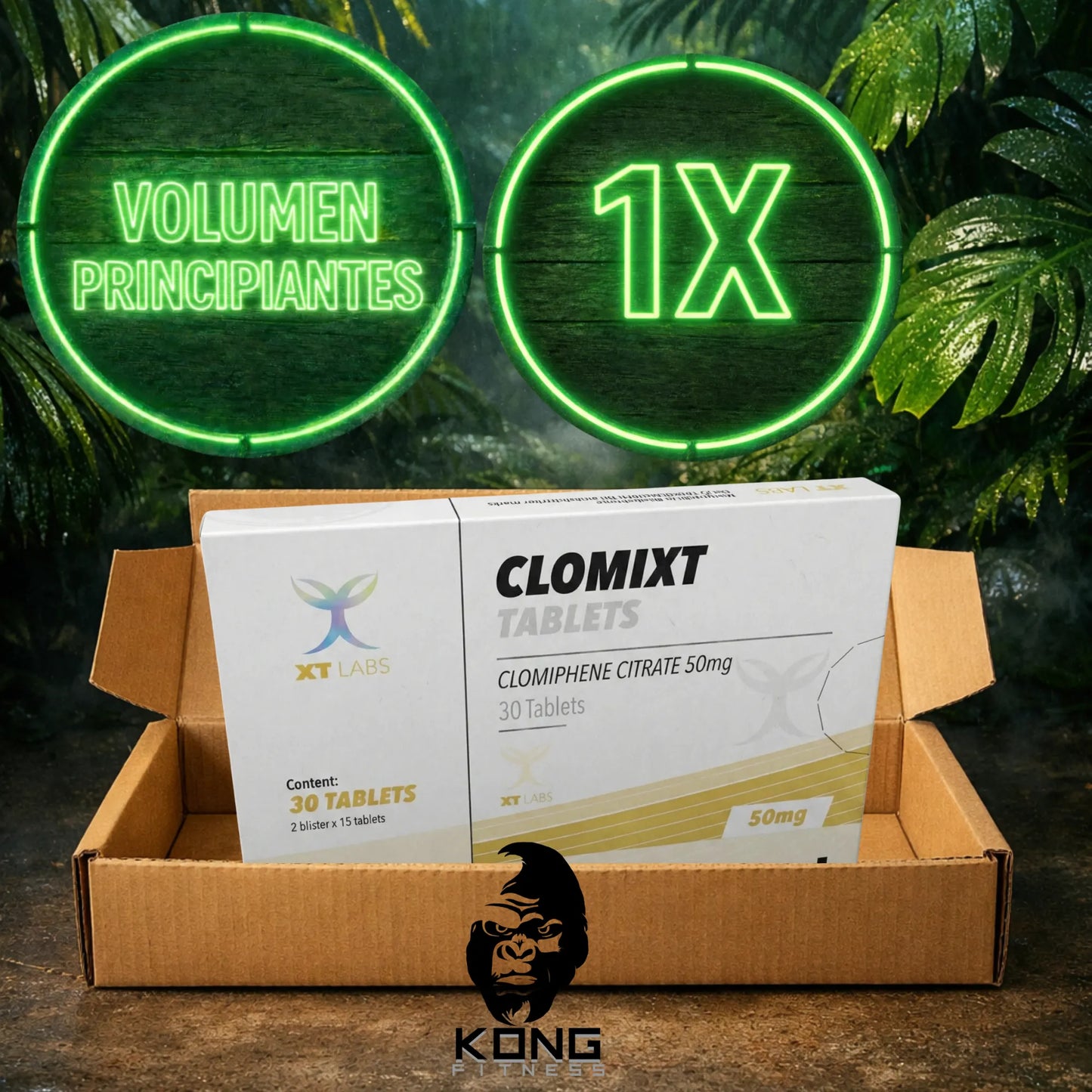 CICLO VOLUMEN PRINCIPIANTES (CRECIMIENTO MUSCULAR) XT LABS