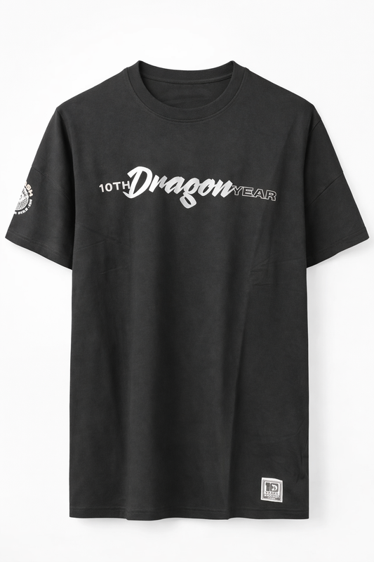 DRAGON ROPA CREW T-SHIRT BLACK
