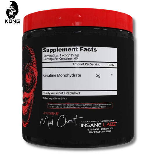 INS INSANE CREATINE 60 SERV UNFLAVORED