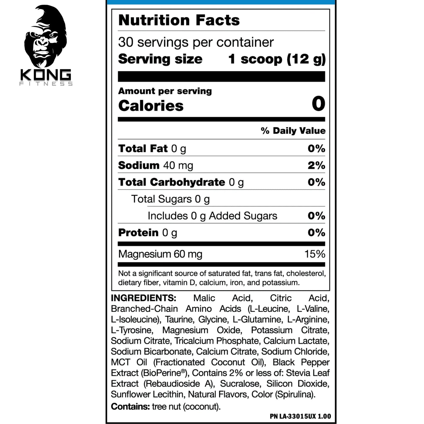 MUT BCAA (30 SERV)
