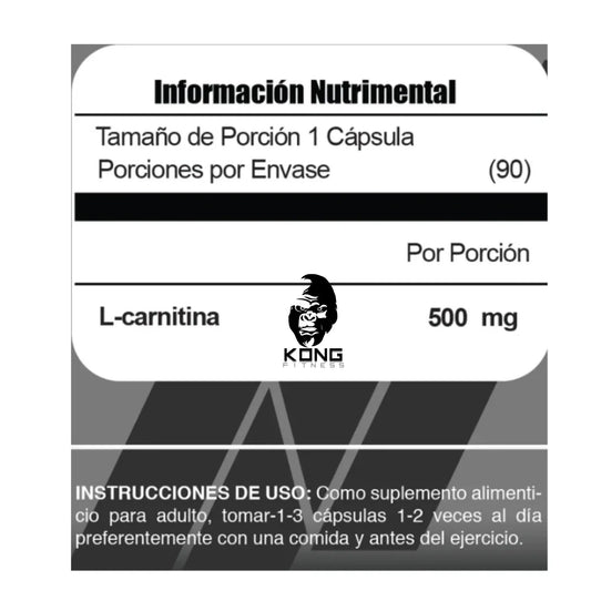 L-CARNITINA 500 MG META