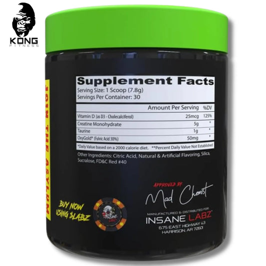 INS INSANE CREATINE CRAIG 30 SERV