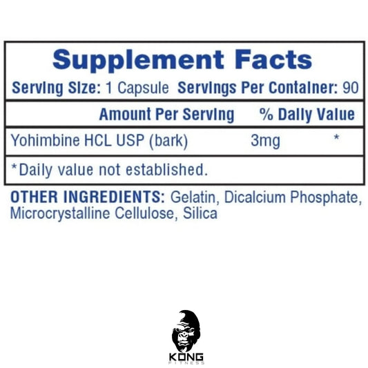 HTP YOHIMIBINE HCL 90 CT
