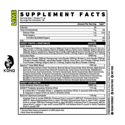 GHOST GREENS SUPERFOOD 30 SERV