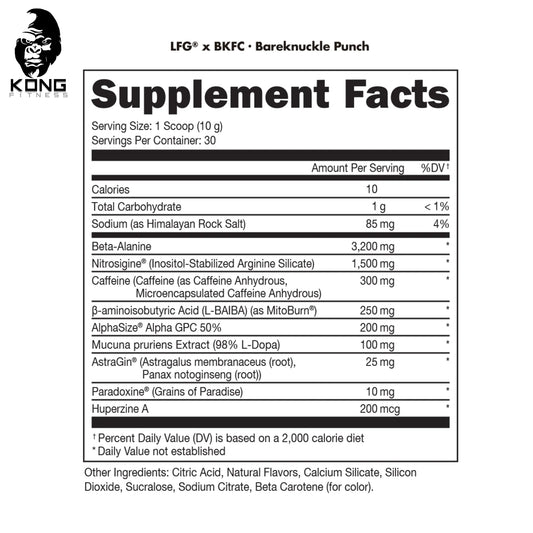 SCOOPS BUCKED UP LFG BURN