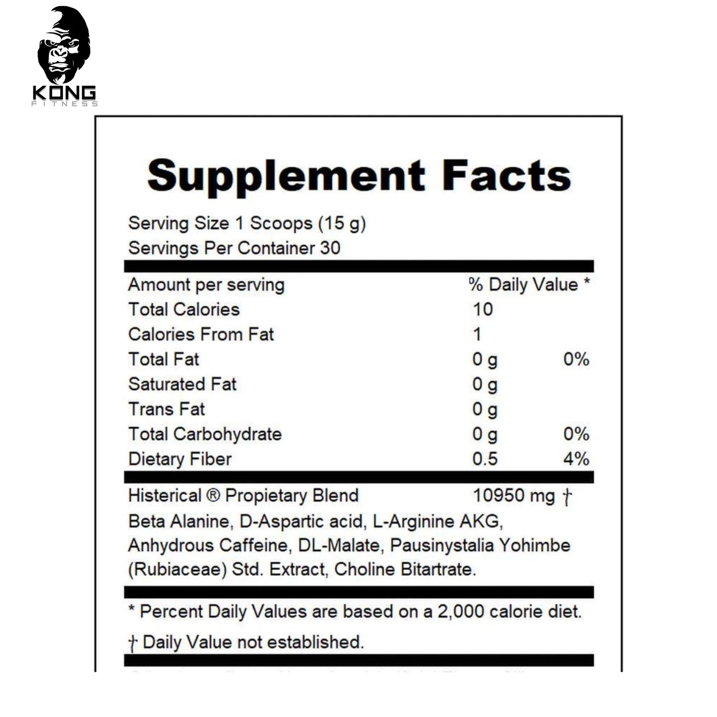 SCOOPS HSL NEUROTIC INTENSITY PRE-WORKOUT