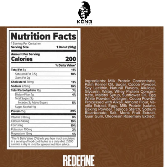 REDEFINE PROTEIN DONUT