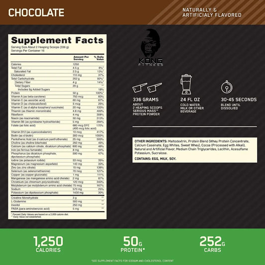 ON SERIOUS MASS 12LBS