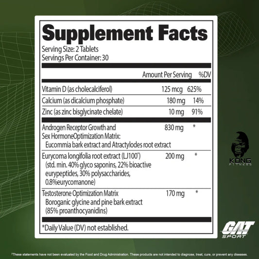 GA TESTROL PLATINUM 60 TABS