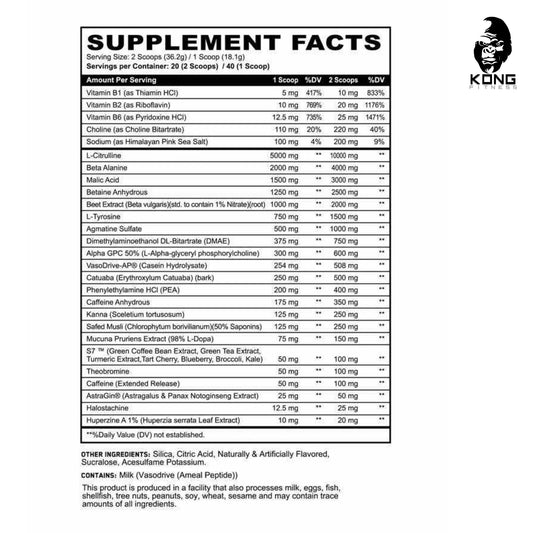 PANDA SINISTER EXTREME PWO 40 SERV