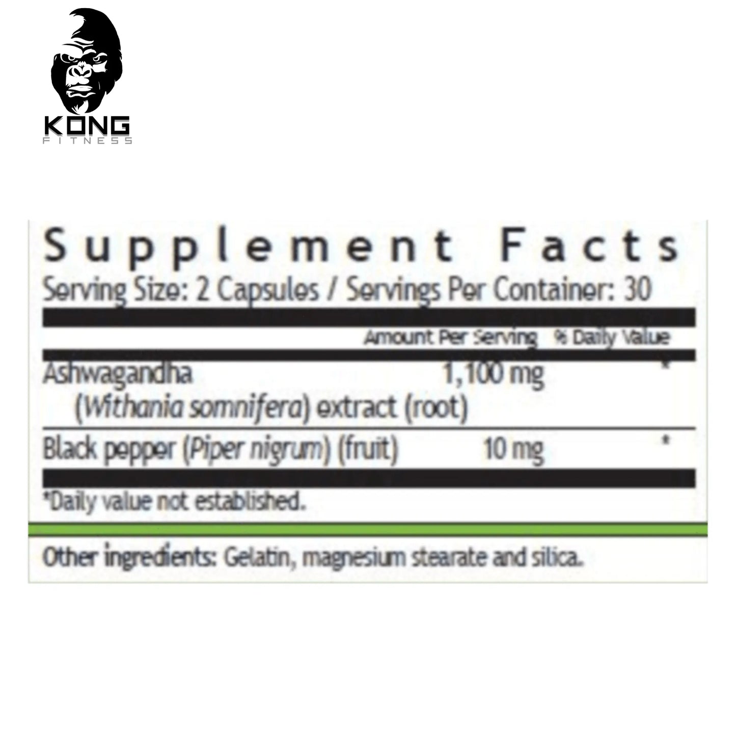 WHP WINDMILL ASHWAGANDHA 1100MG 60 CAPS