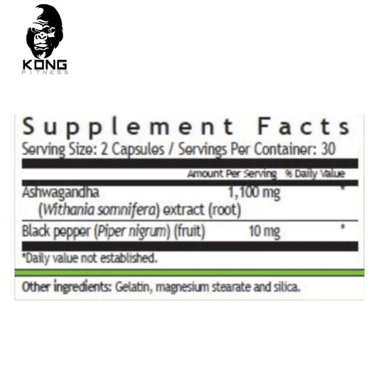 WHP WINDMILL ASHWAGANDHA 1100MG 60 CAPS