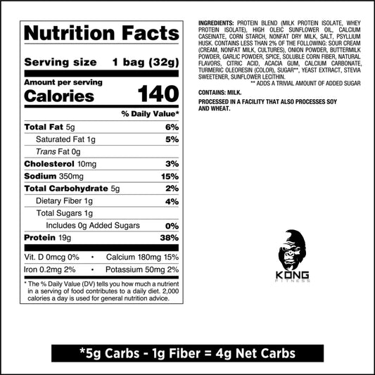 MY PROTEIN PRETZELS SOUR CREAM & ONION