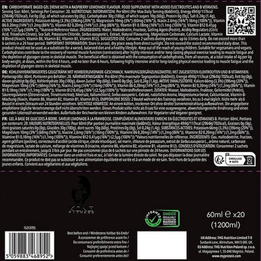 MY PROTEIN HYROX THE ENERGY GEL