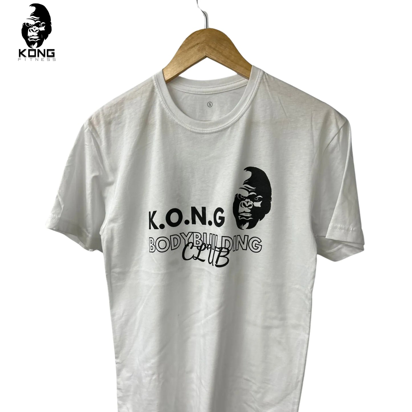 K.O.N.G BODYBUILIDNG CLUB WHITE