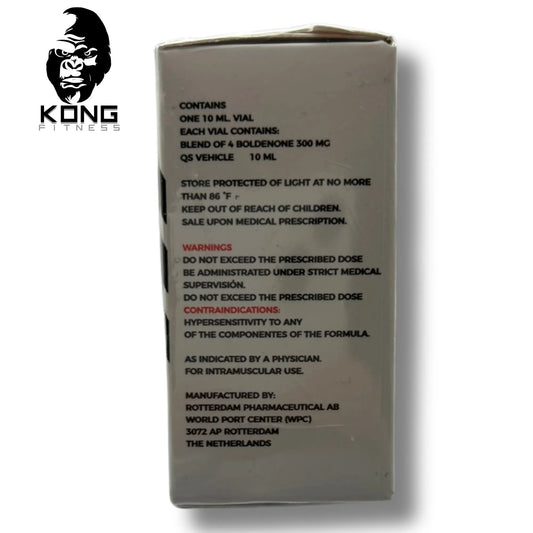 Rotterdam Nanobolde Plus 300 mg 10 ml – Blend de Boldenonas