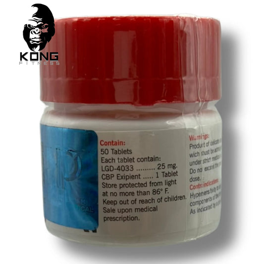 Rotterdam Ligadrol LGD-4033 25 mg 50 tabs – SARM Masa y Volumen