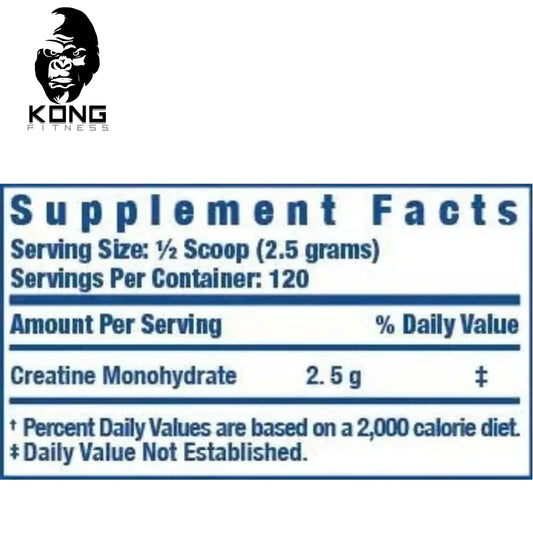 RONNIE CREATINE XS UNFLAVORED 300GRS 120 SERV