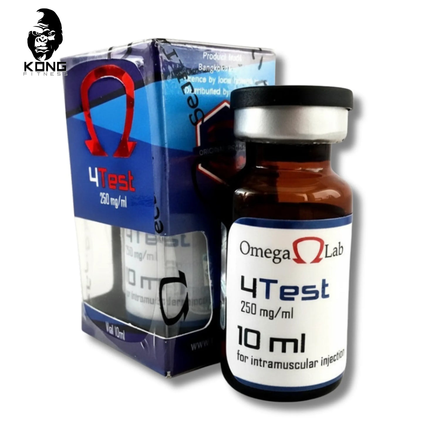4 TEST (SUSTENON) 250MG/ML (10ML) | BLEND DE TESTOSTERONAS | OMEGA LABS