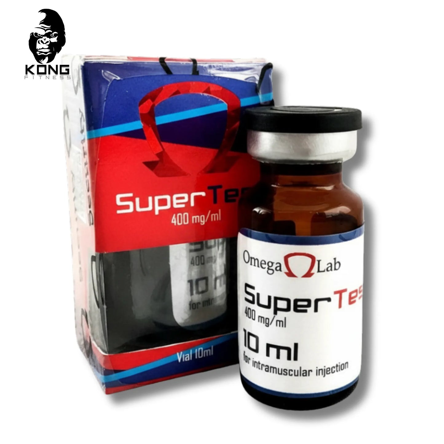 SUPER TEST 400MG/ML (10ML) | (BLEND DE TESTOSTERONAS) | OMEGA LABS