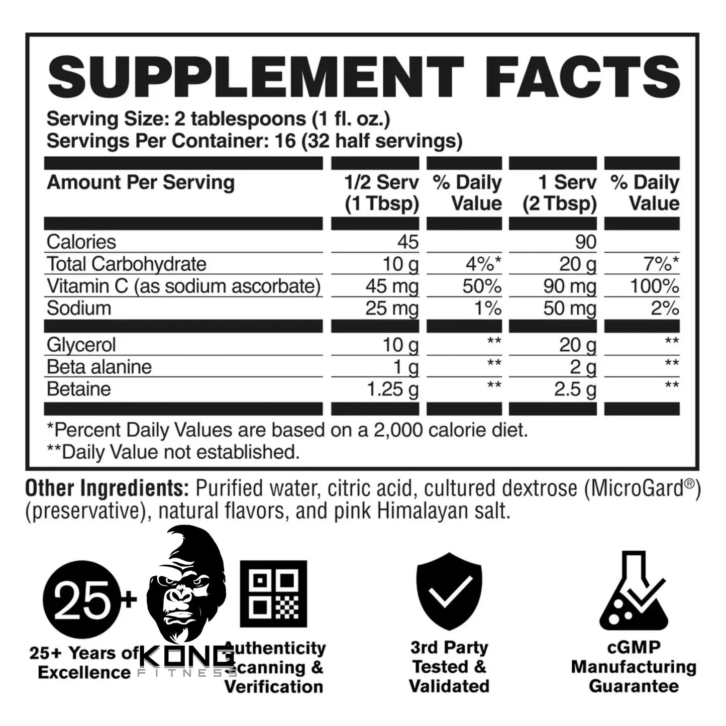 SCOOPS GA NITRAFLEX LIQUID GLYCEROL