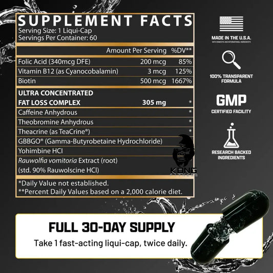 NT LIPO 6 BLACK HERS 60 CAPS