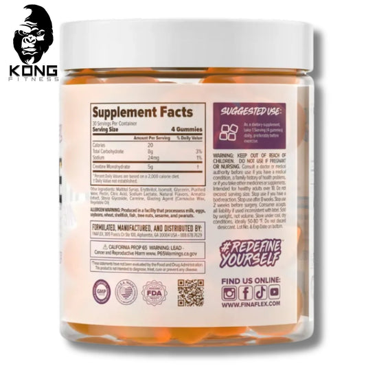 FINA CREATINE GUMMIES 120