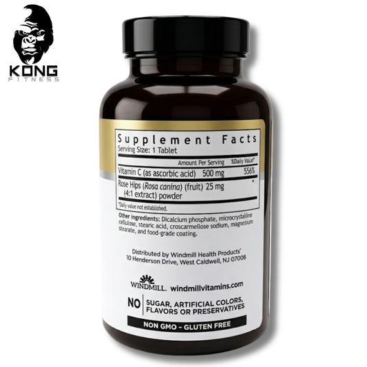 WHP SUPER VITAMIN C 500MG 180 TABS