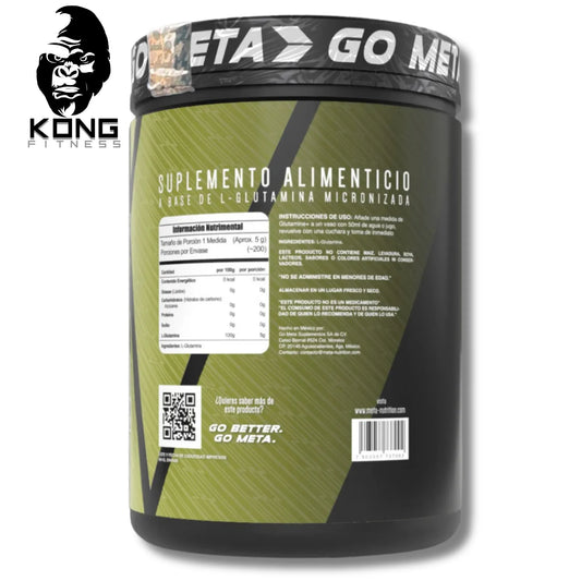 META GLUTAMINA 1 KGS