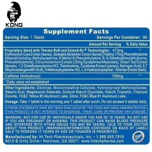 HTP LIPODRENE ELITE 90 TABS