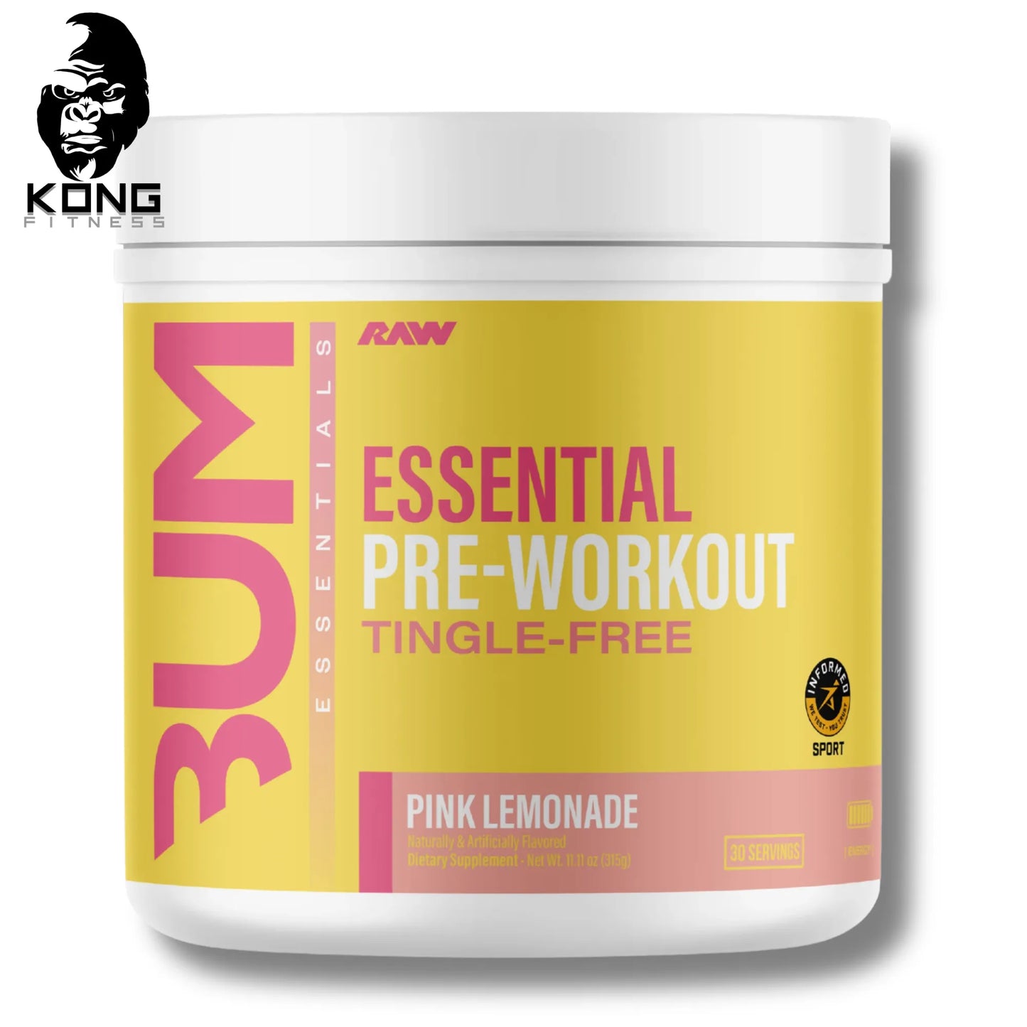RAW CBUM ESSENTIAL TINGLE FREE PWO 30 SERV
