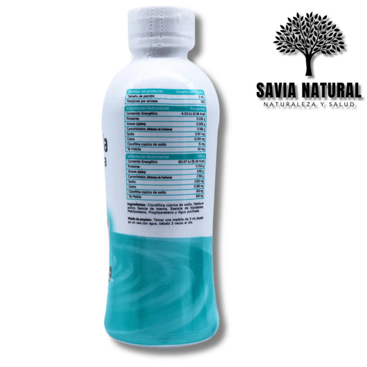 Clorofila con Matcha – 500 ml | Detox y Energía con Antioxidantes Naturales