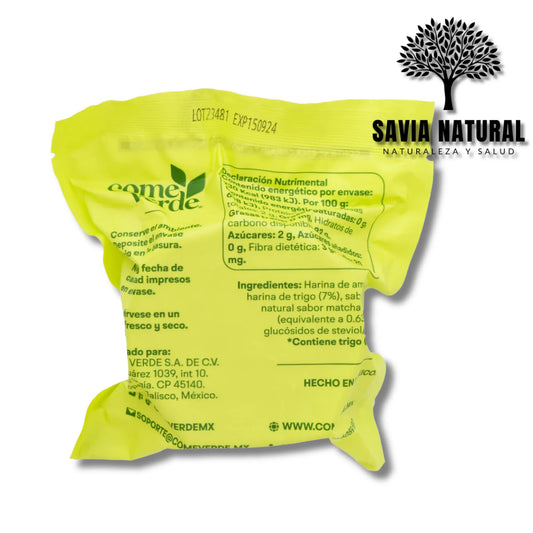 Obleas de Matcha – 60 g | Snack Natural con Antioxidantes