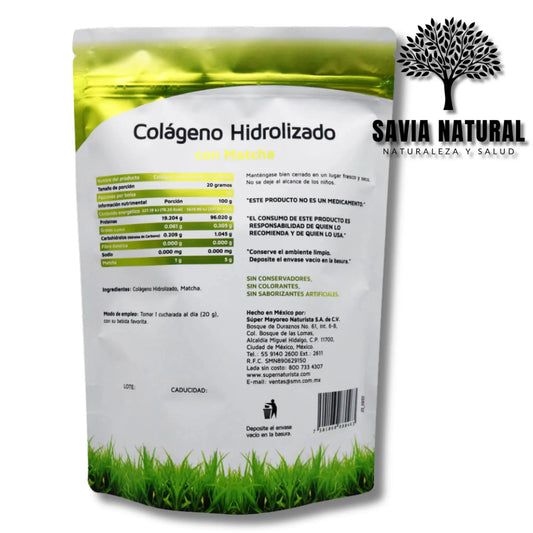 Colágeno Puro con Matcha – 300 g | Energía Natural y Cuidado Articular