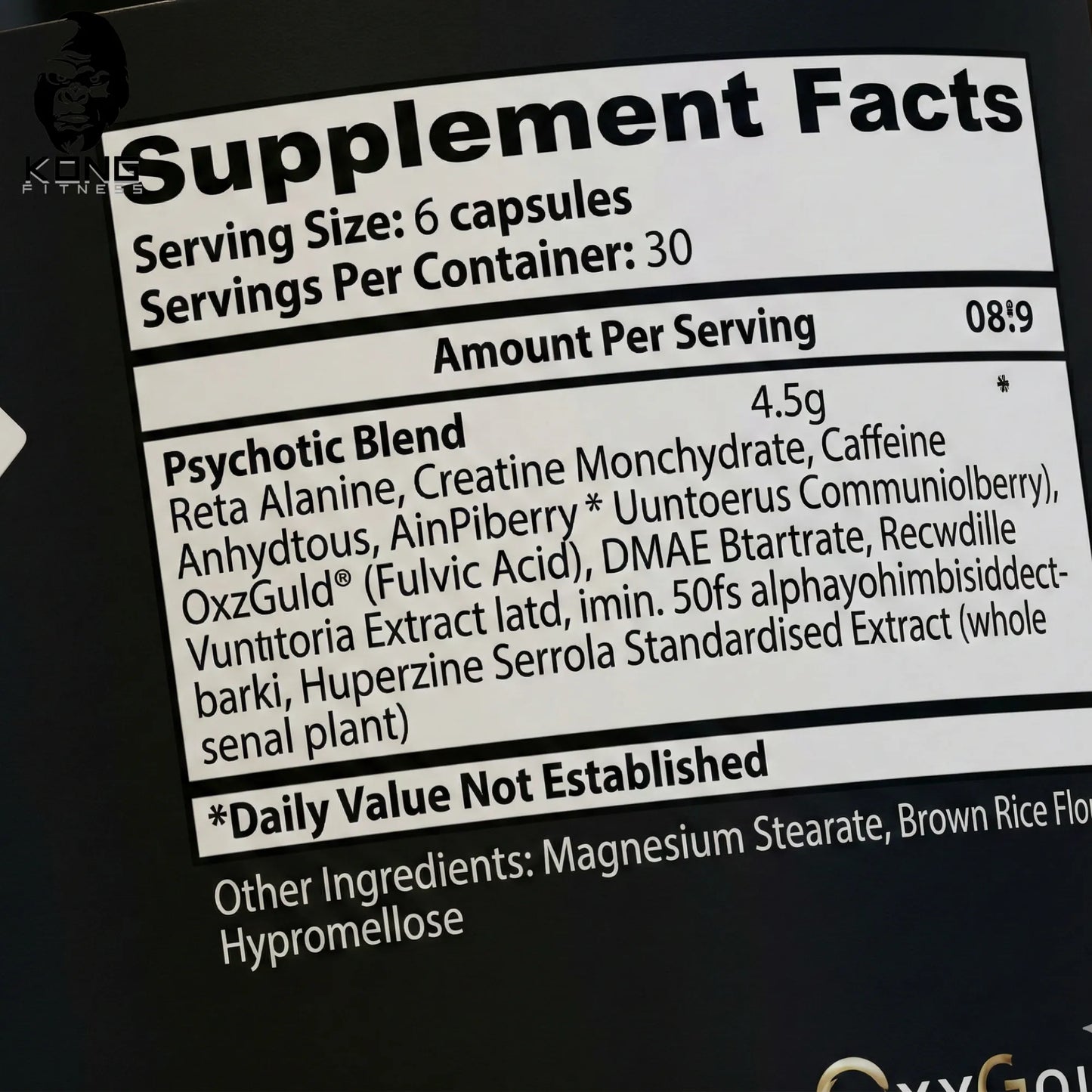 SCOOPS INS INSANE PSYCHOTIC CAPSULES