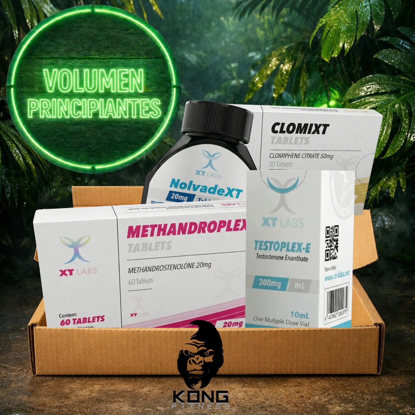 CICLO VOLUMEN PRINCIPIANTES (CRECIMIENTO MUSCULAR) XT LABS