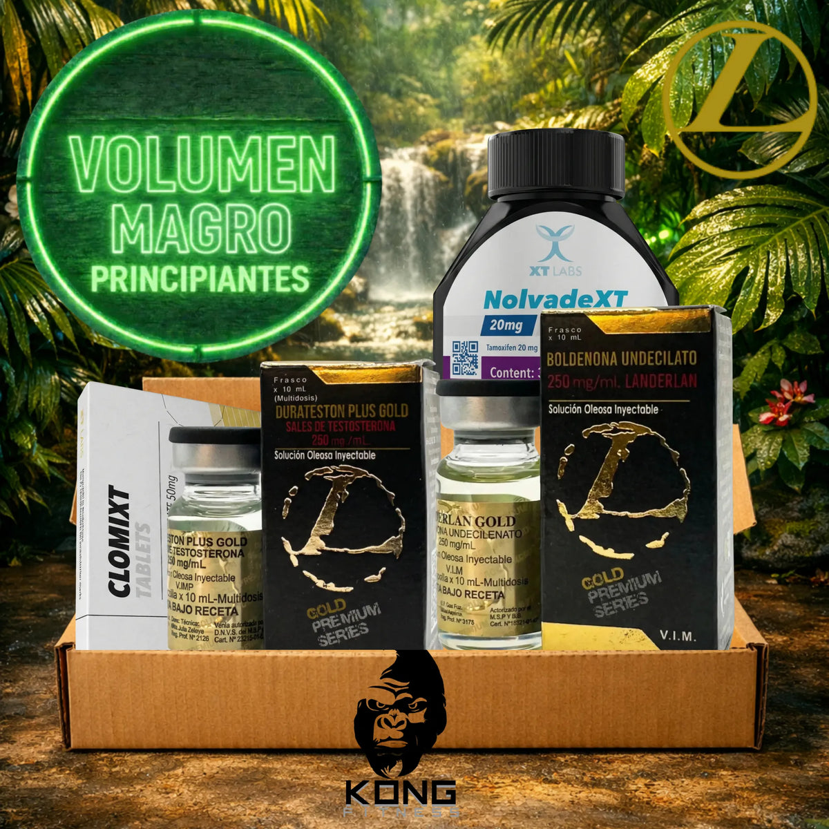 CICLO RECOMPOSICIÓN CORPORAL PRINCIPIANTES (VOLUMEN MAGRO) LANDERLAN