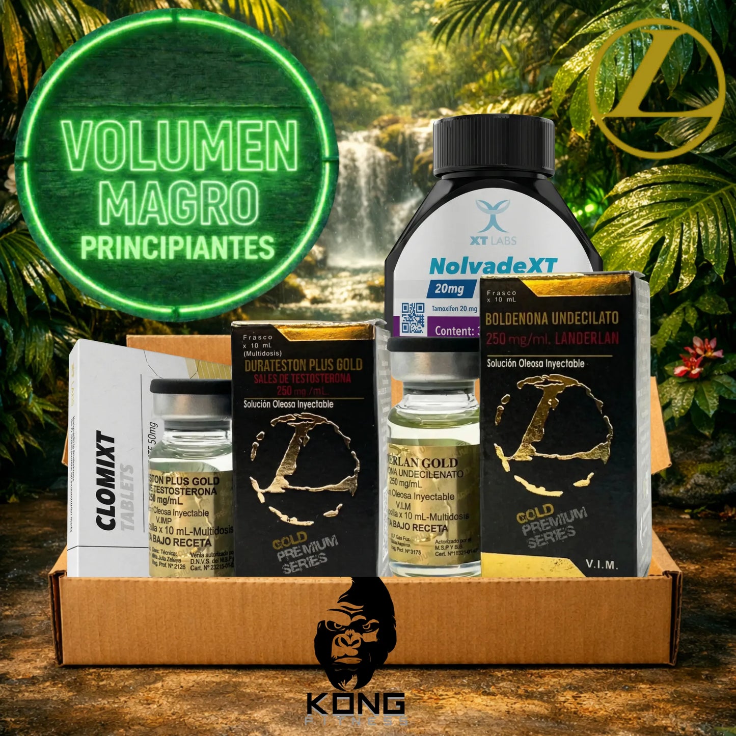 CICLO RECOMPOSICIÓN CORPORAL PRINCIPIANTES (VOLUMEN MAGRO) LANDERLAN