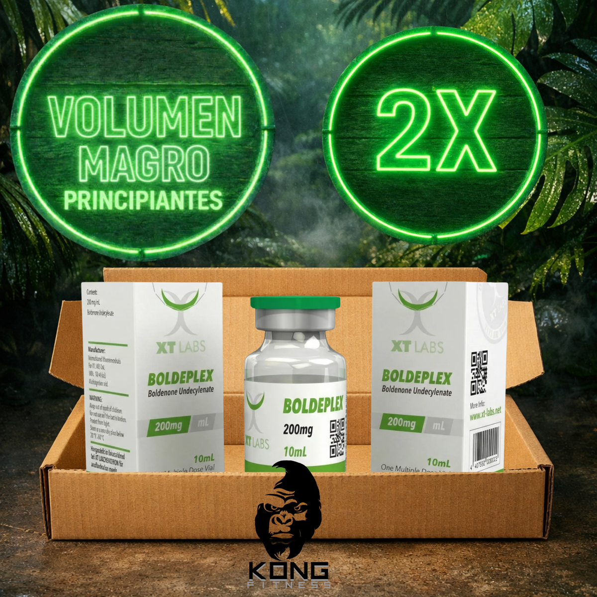 CICLO RECOMPOSICIÓN CORPORAL PRINCIPIANTES (VOLUMEN MAGRO) XT LABS