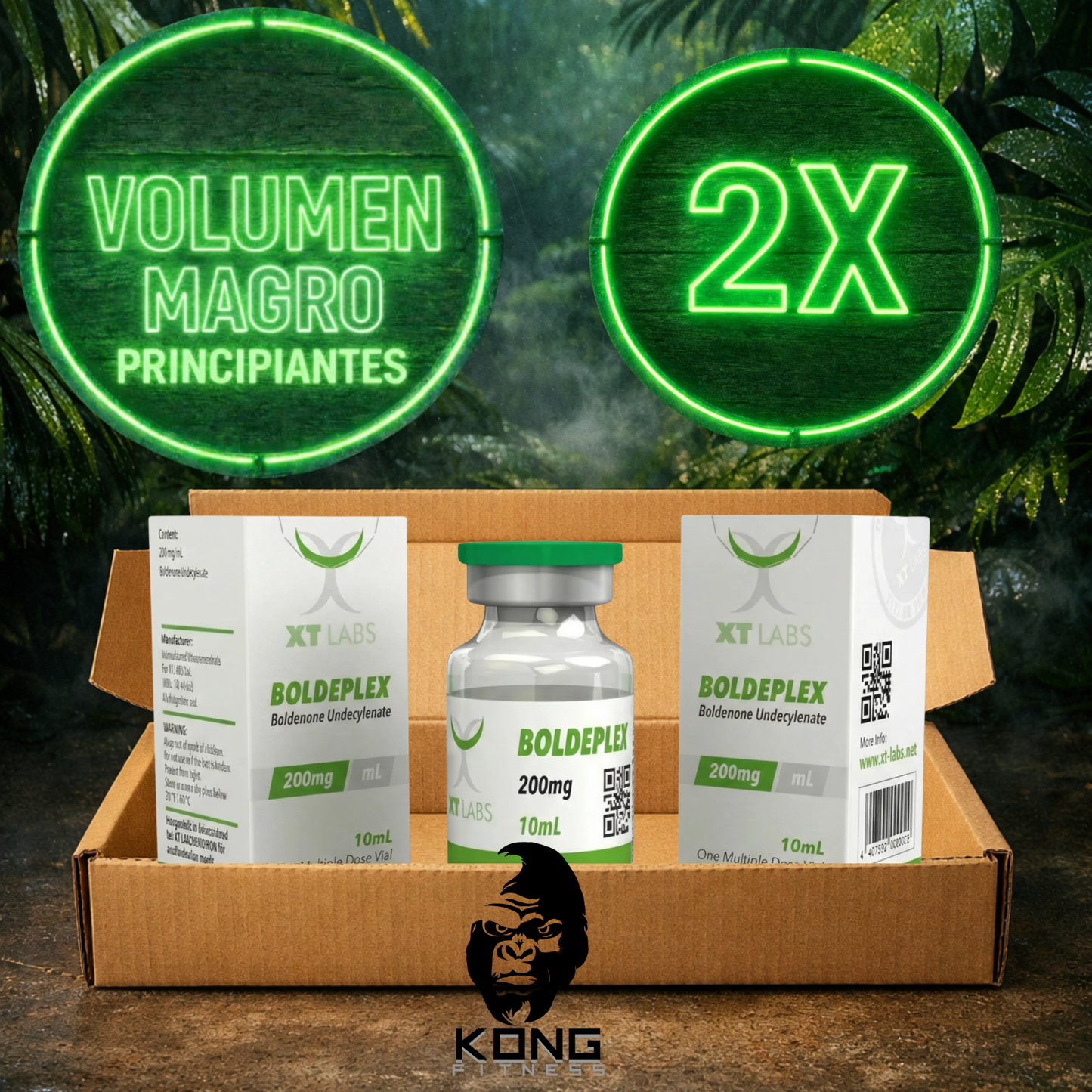 CICLO RECOMPOSICIÓN CORPORAL PRINCIPIANTES (VOLUMEN MAGRO) XT LABS