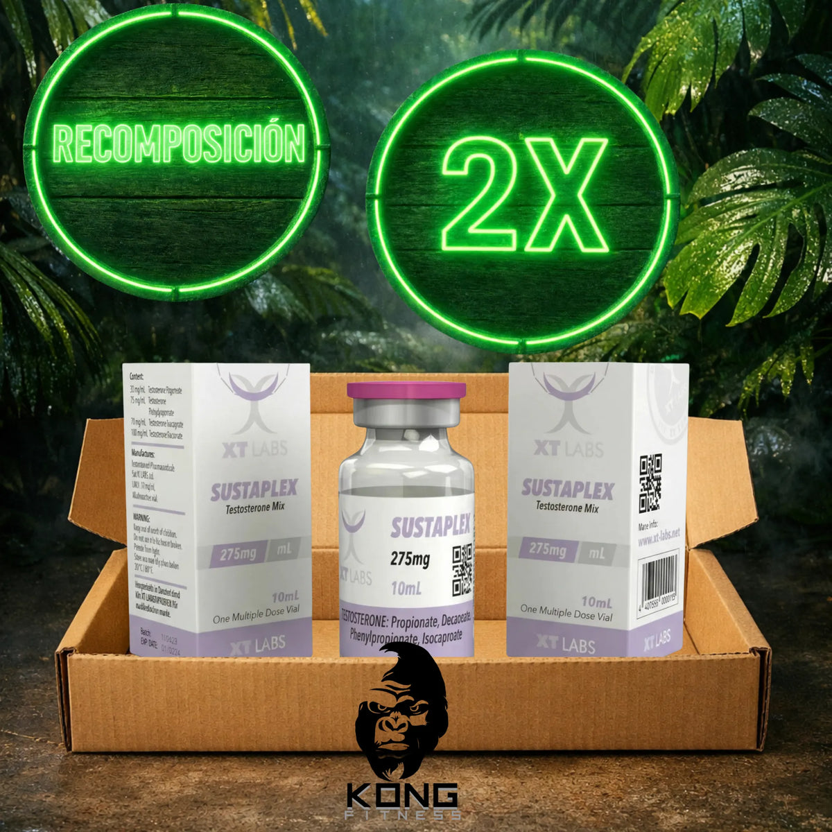 CICLO RECOMPOSICIÓN CORPORAL (VOLUMEN MAGRO) XT LABS