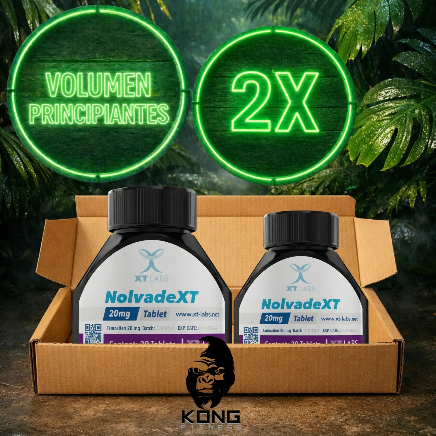 CICLO VOLUMEN PRINCIPIANTES (CRECIMIENTO MUSCULAR) XT LABS