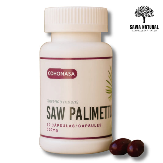 Saw Palmetto Natural – Salud Prostática, Hormonas y Cabello Fuerte