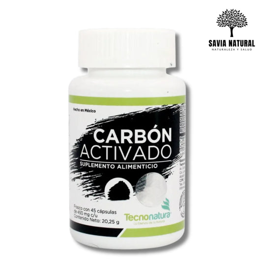 Carbón Activado Vegetal – Detox Digestivo, Gases y Limpieza Profunda