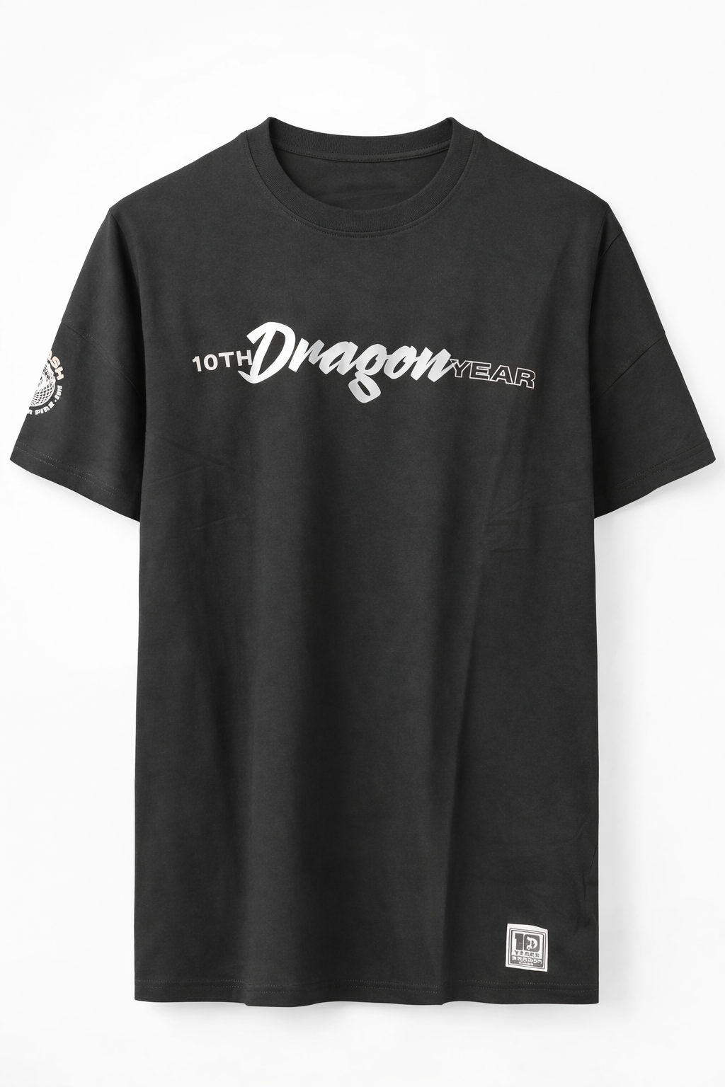 DRAGON ROPA CREW  T-SHIRT BLACK