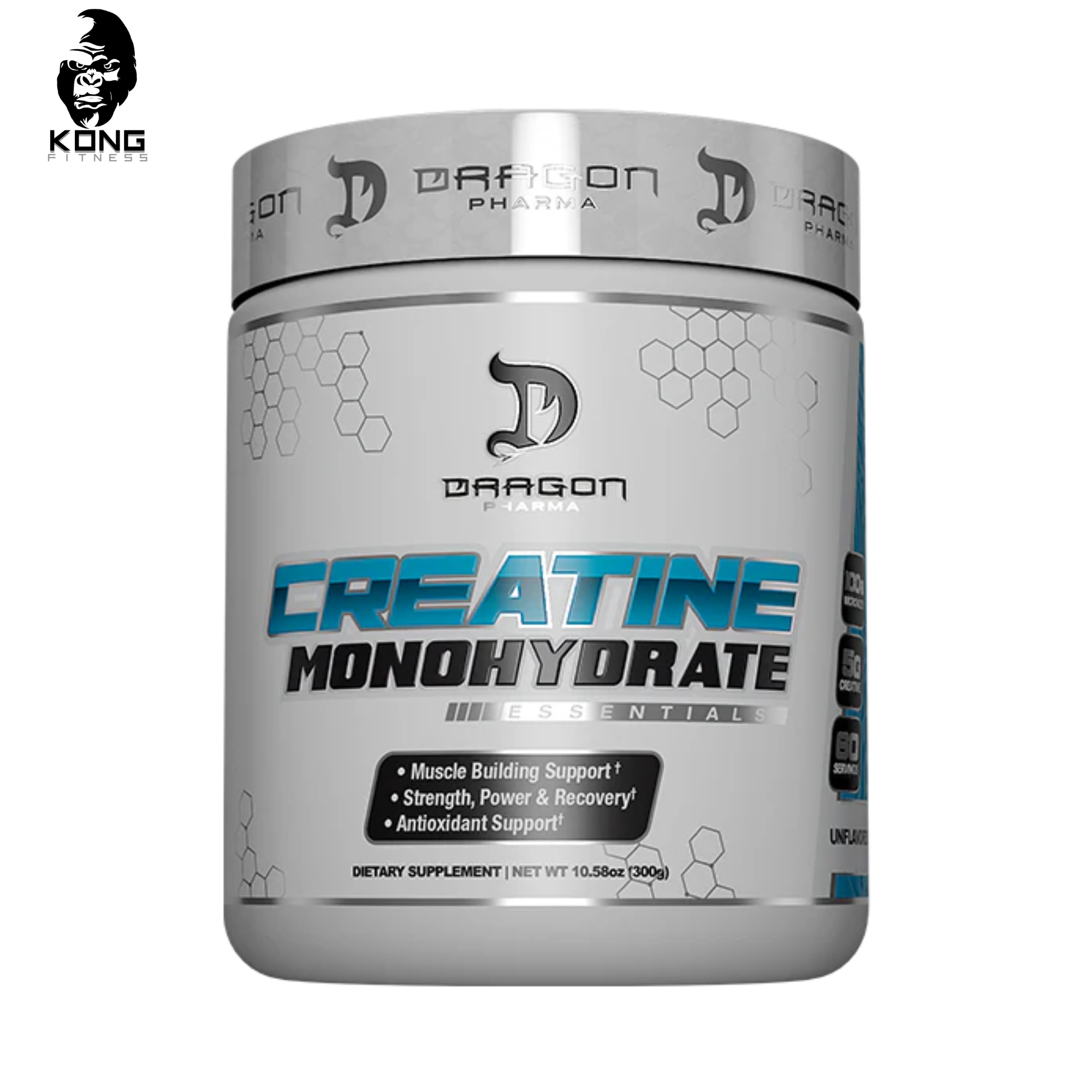 DRAGON CREATINE MONOHYDRATE 300 GR UNFLAVORED