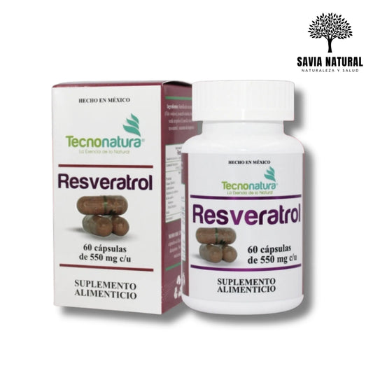 Resveratrol Natural – Antioxidante Anti-Age y Salud Cardiovascular