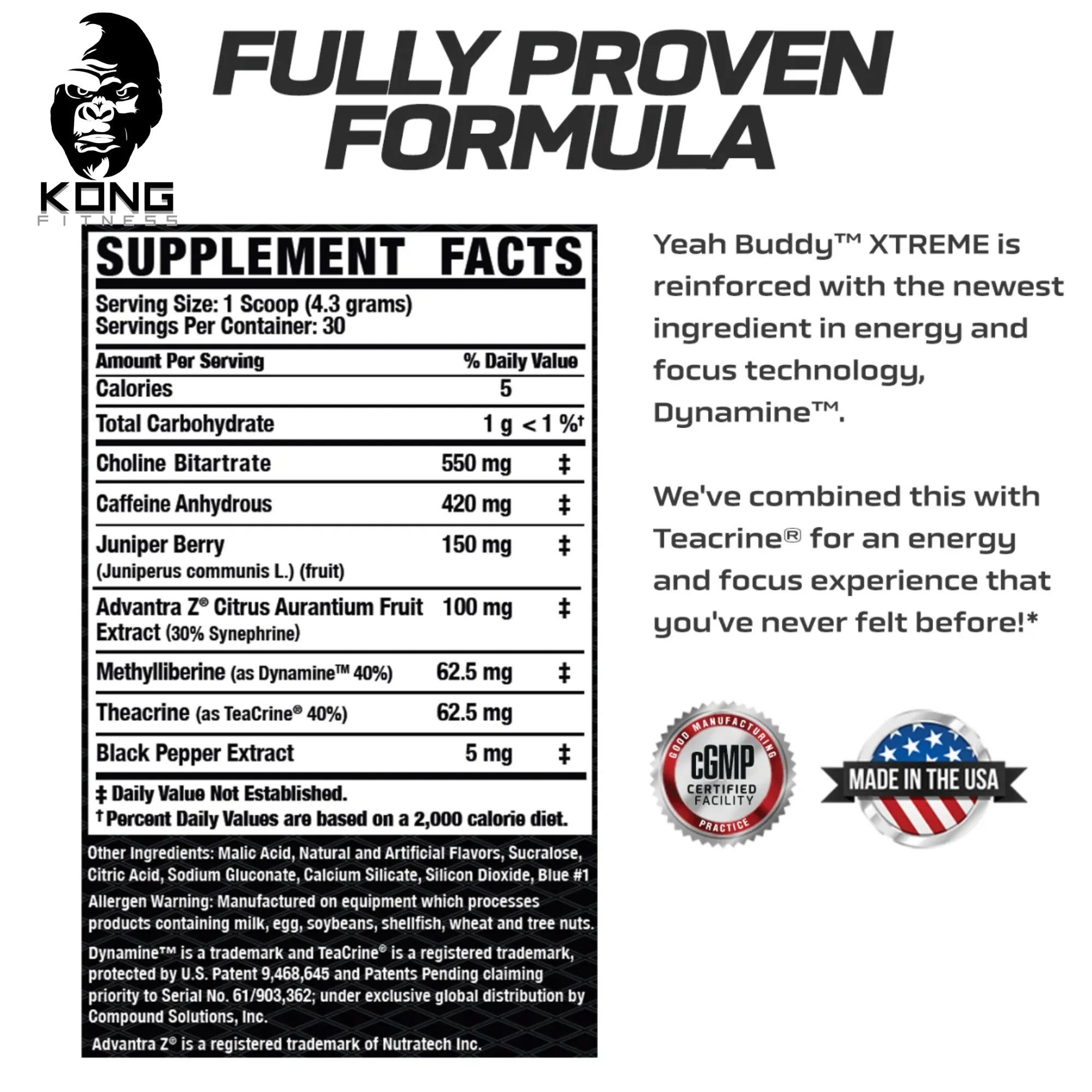 RONNIE YEAH BUDDY EXTREME 30 SERV