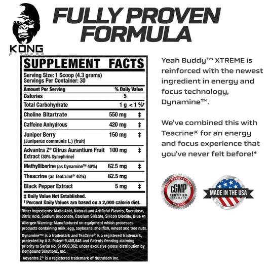 RONNIE YEAH BUDDY EXTREME 30 SERV