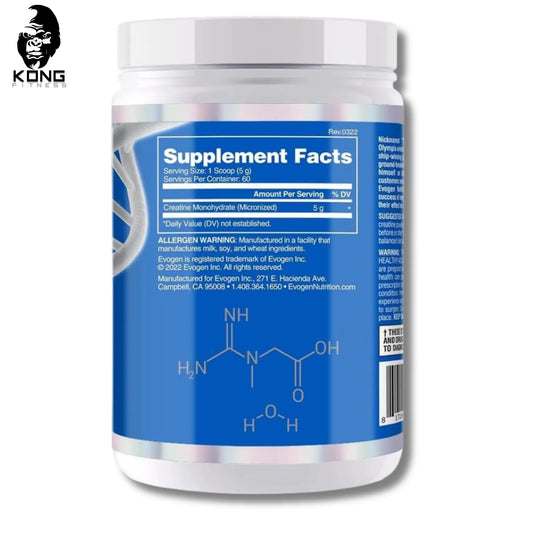 EVO CREATINE MONOHYDRATE 300 GRS UNFLAVORED